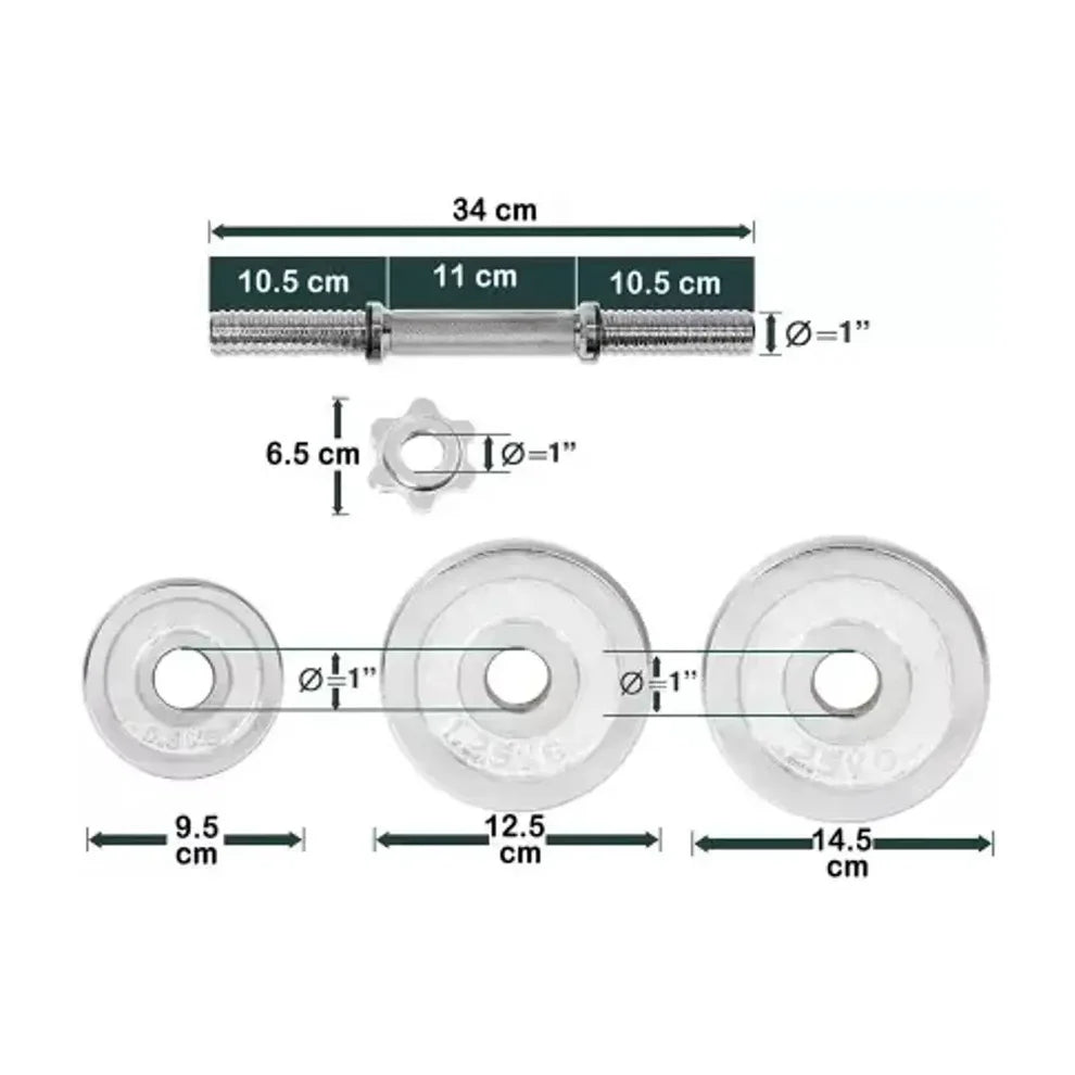 20KG Adjustable Dumbbell Set