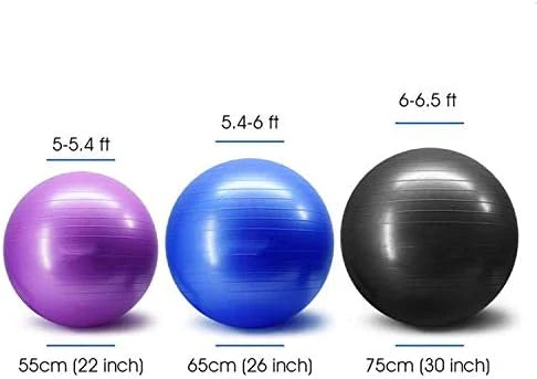 Exercise Anti Burst Yoga Ball with Pump